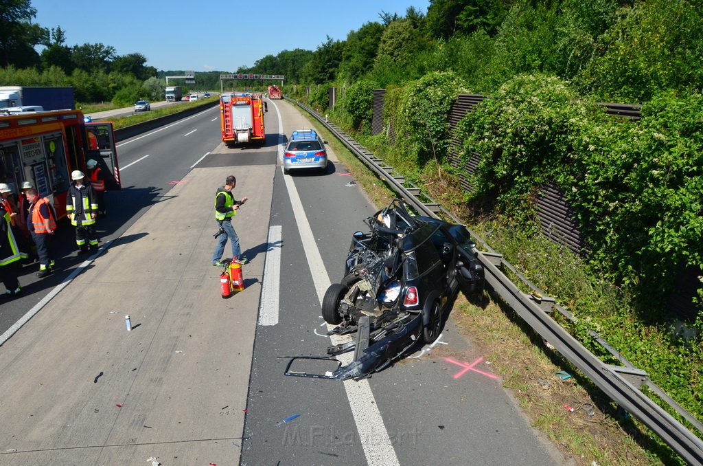 Schwerer VU A 4 Rich Aachen Hoehe Rastplatz Frechen P18.JPG - Miklos Laubert